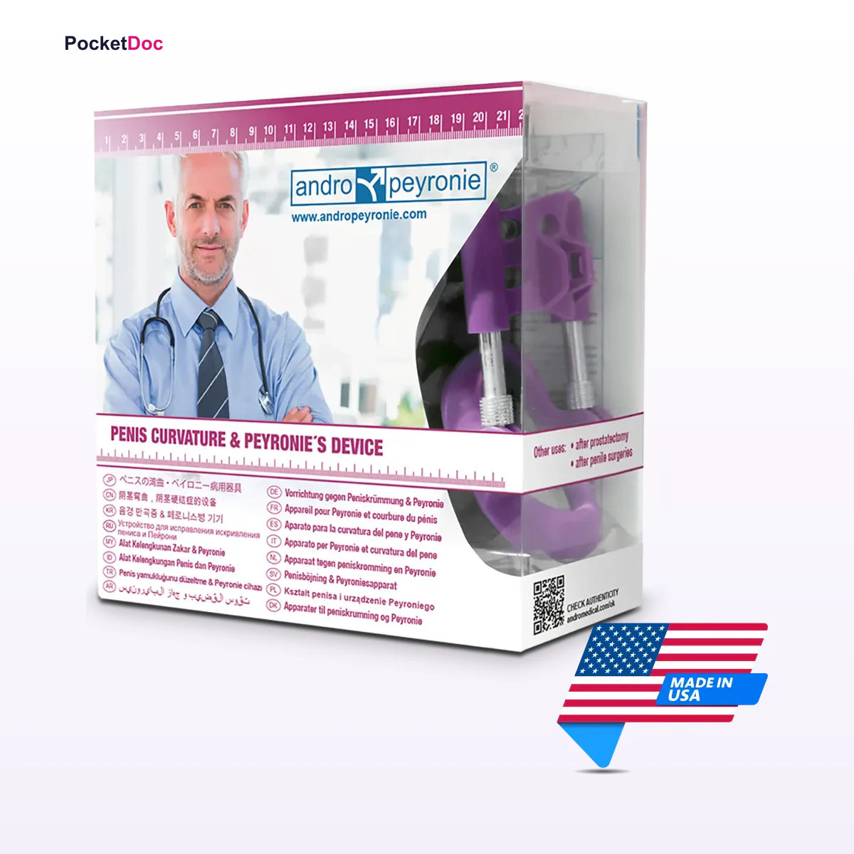 Andropeyronie Penile Traction Device